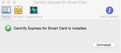 cac card install for mac chrome